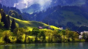 Красивая Природа Швейцарии -