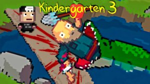 УБОРЩИК ПРОТИВ КРОКОДИЛА ► Kindergarten 3 #3 Прохождение