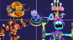 Остров Эфира - Все Монстры, Песни и Анимации (My Singing Monsters, Мои Поющие Монстры)