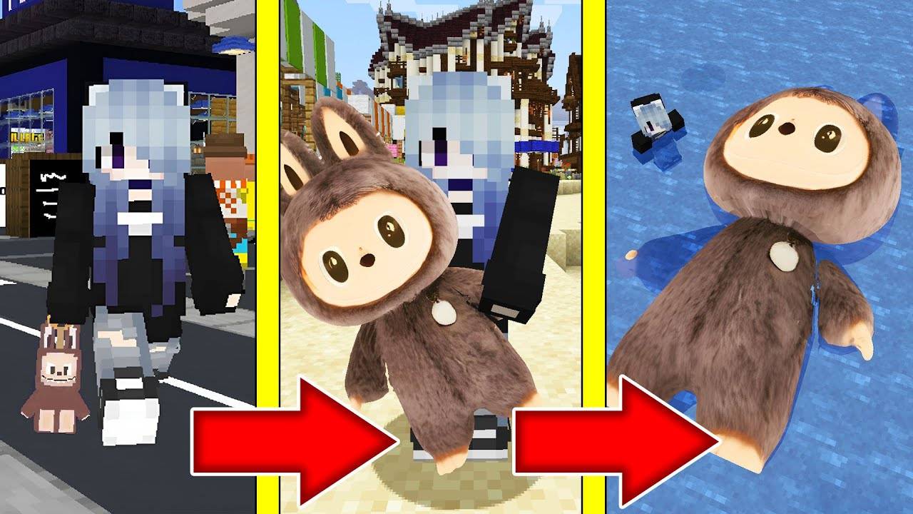 КАК МЕНЯЛСЯ ЛАБУБУ И ЕГО ЖИЗНЕННЫЙ ЦИКЛ В МАЙНКРАФТ ! ЭВОЛЮЦИЯ LABUBU POP MART MINECRAFT МИФФИ смотреть онлайн