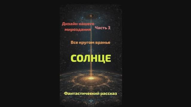 *Фантастический рассказ. Часть_3. Всё кругом вранье. Дизайн мироздания (Солнце).