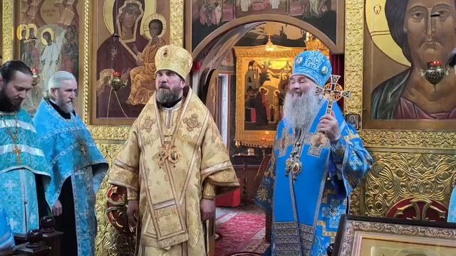 Слово епископа Минусинского и Курагинского Серафима в Тихвинском храме г.Йошкар-Олы смотреть онлайн