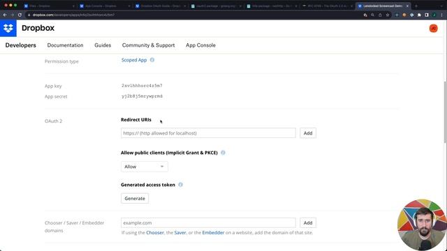 266 - Dropbox App Setup смотреть онлайн