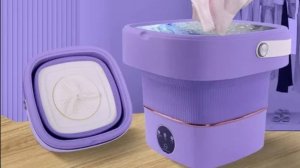 Обзор на портативную стиральную машинку