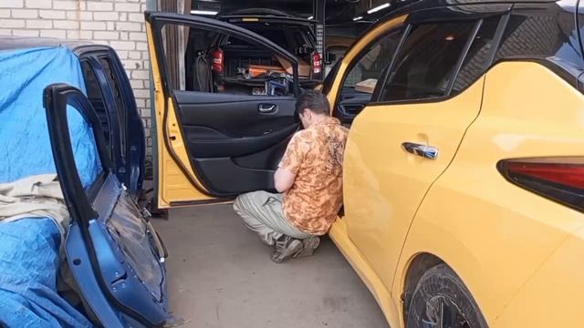 Подходит ли дверь, стекло от Азео на ZE1. 
Установка блока управления стеклоподьемниками.