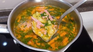 Суп ,,Простецкий,, Лучший быстрый суп Рецепт который выручает ВСЕГДА!