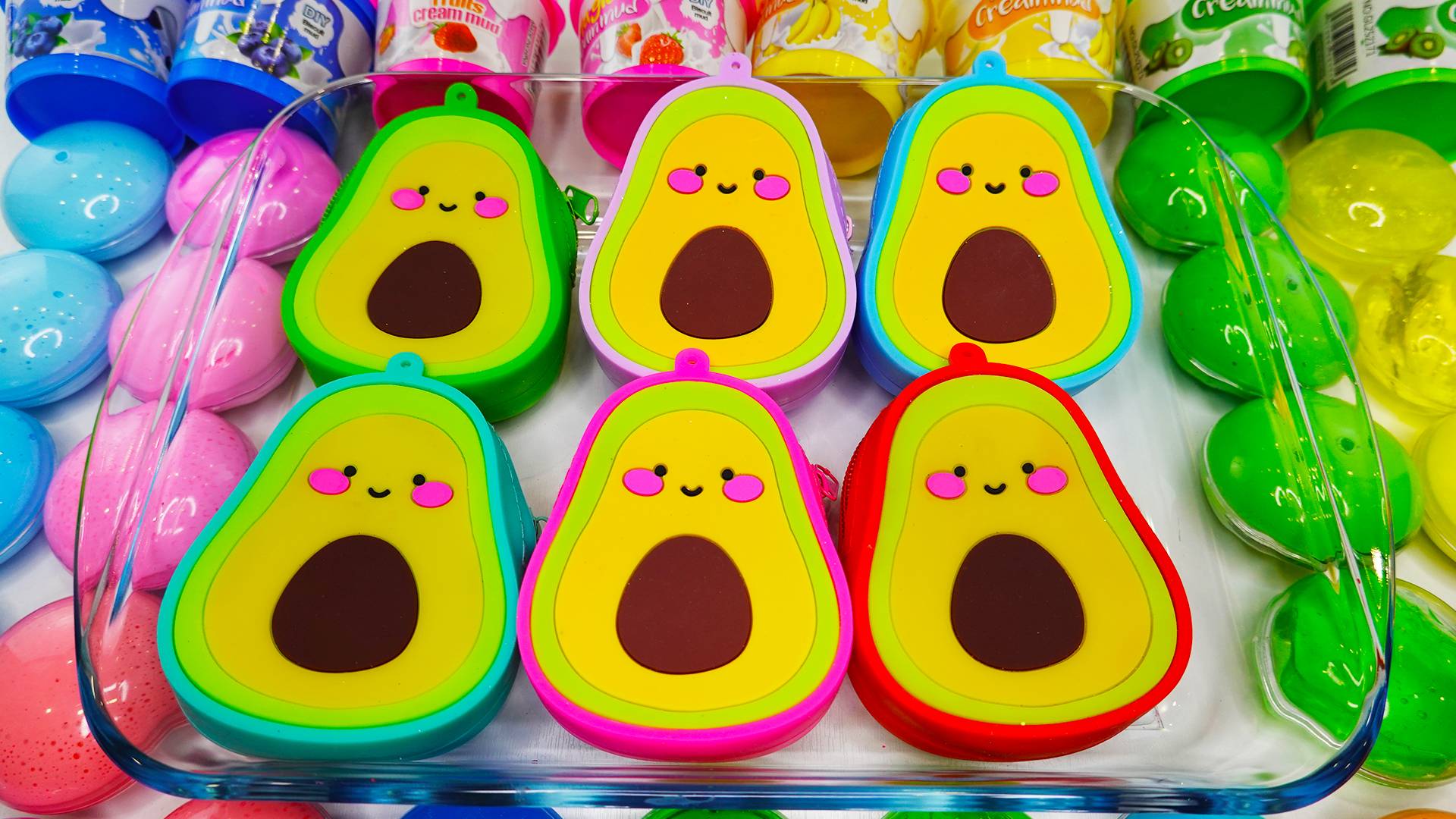 Киви + Апельсин = Фруктовый слайм? 💚🧡 Что получится? | KittySlime