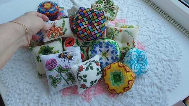 Все мои бискорнюшки и подушечки. смотреть онлайн