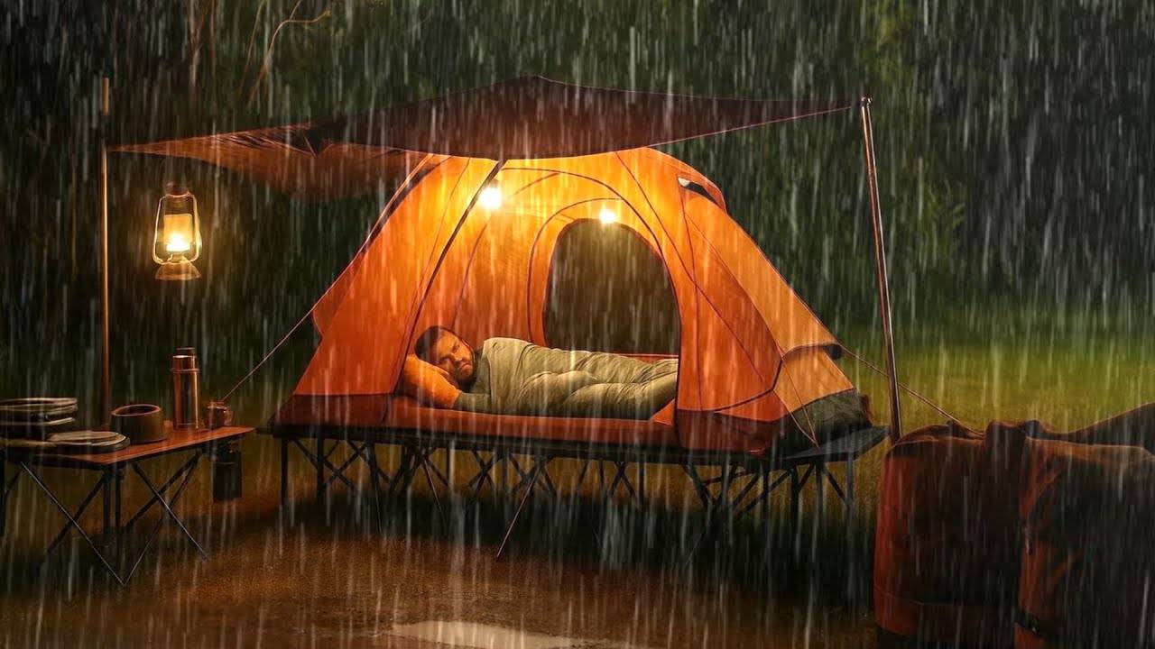 САМЫЙ БЕЗУМНЫЙ ШТОРМ, КОТОРЫЙ Я КОГДА-ЛИБО ВСТРЕЧАЛ; // ОТДЫХАЮ НА РЕКЕ, В КЕМПИНГЕ ВО ВРЕМЯ ЛИВНЯ смотреть онлайн