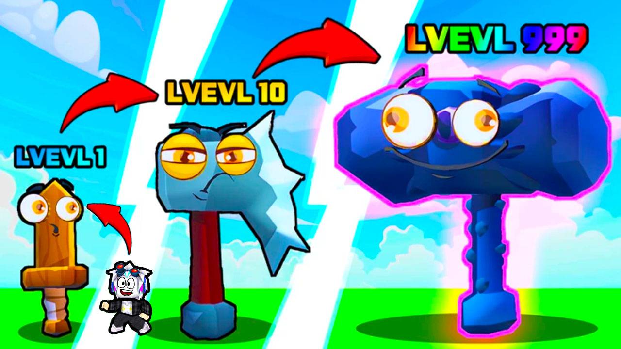 ЛУЧШАЯ ЭВОЛЮЦИЯ ОРУЖИЯ В РОБЛОКСЕ! ROBLOX Be A Weapon Evolution смотреть онлайн