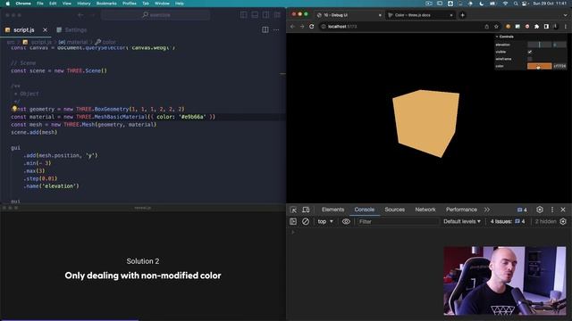 [Bruno Simong ] Three.js Journey 09 — Debug UI