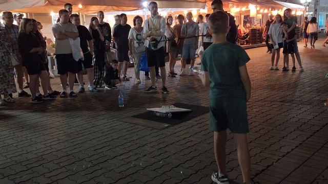 Бутылка и удочка - 9 попыток сразу