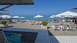 идём на море после завтрака 12.07.2025г.Сочи, санаторий Знание