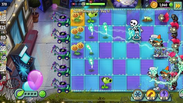 Растения против зомби, дискотека день 12 смотреть онлайн