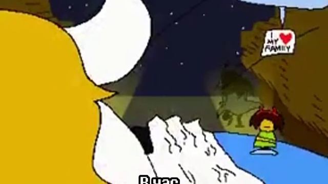 Asgore Running Over Dess ( на русском)