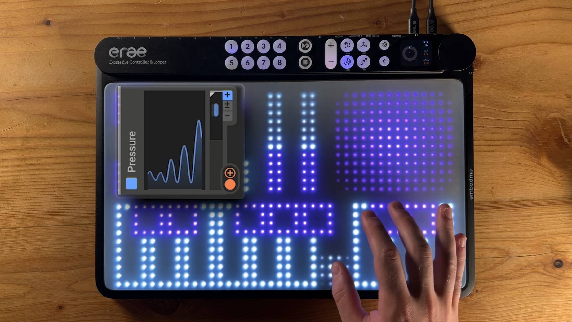 Embodme Erae 2: Mastering Expressivity on Erae Lab (Pressure, Glissando and Vibrato)