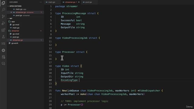 98 - Getting started on the worker pool functionality смотреть онлайн