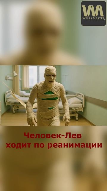 Эксклюзив "ЧЕЛОВЕК-ЛЕВ" ходит по реанимации смотреть онлайн