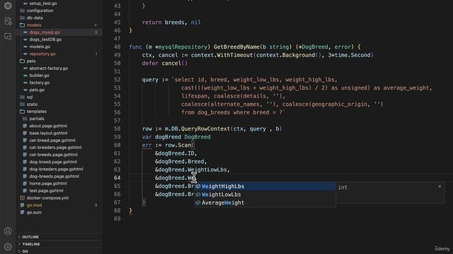 77 - Adding a GetDogBreedByName method in the database Repository смотреть онлайн