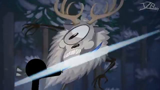 Stickman vs Deerclops - Terraria (Animation) смотреть онлайн