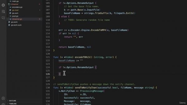 108 - Adding logic to encode to HLS Part One