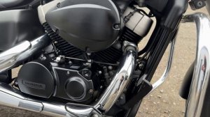 Видео запуска Honda Shadow 750