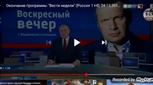 История концов программы"Вести недели"(2010-н.в)