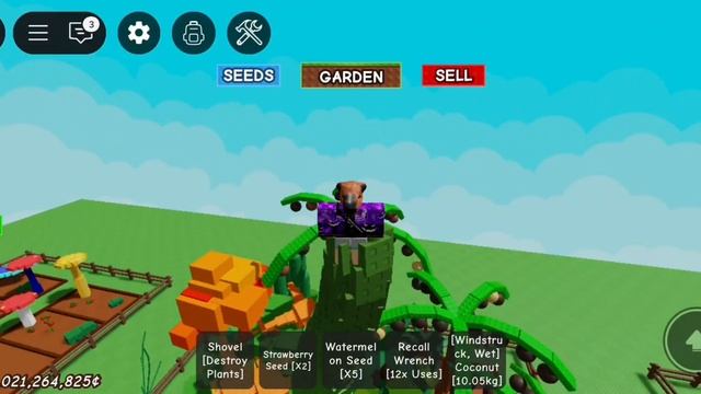 играем в grow a garden