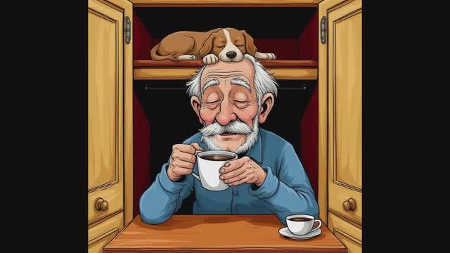 Про старика и собаку