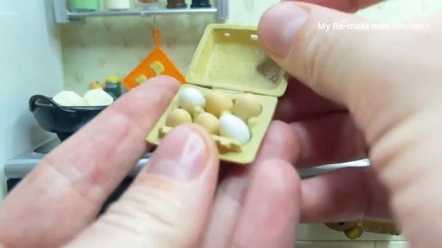 Mini cooking Mini kitchen set ASMR смотреть онлайн