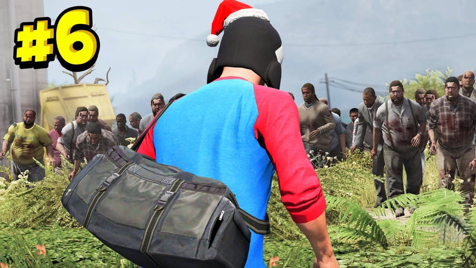 Я прожил 100 дней в зомби апокалипсисе! - выживание в гта 5! смотреть онлайн