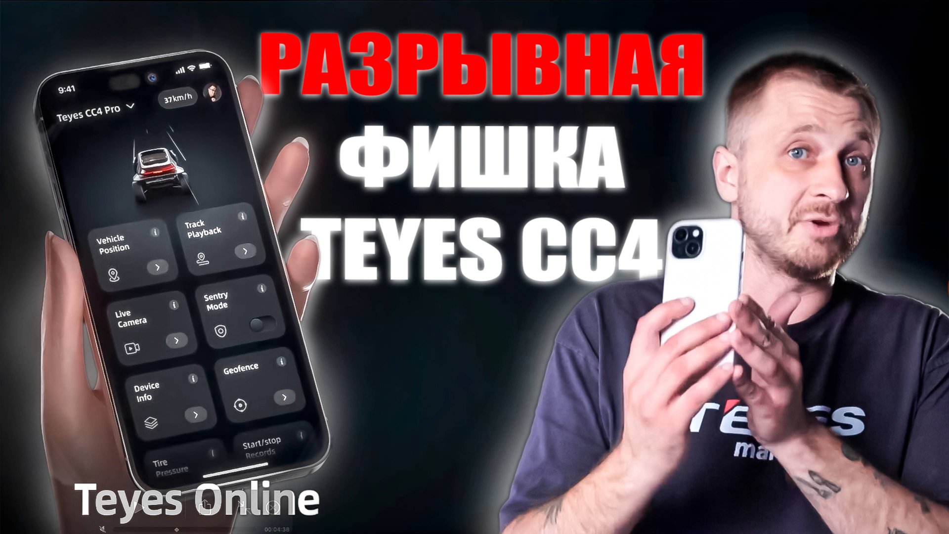 Приложение для CC4 Pro от Teyes — Онлайн-мониторинг автомобиля через Telegram-бот смотреть онлайн