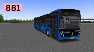 OMSI 2: Автобус №881 Метро Рассказовка - Микрорайон Град Московский