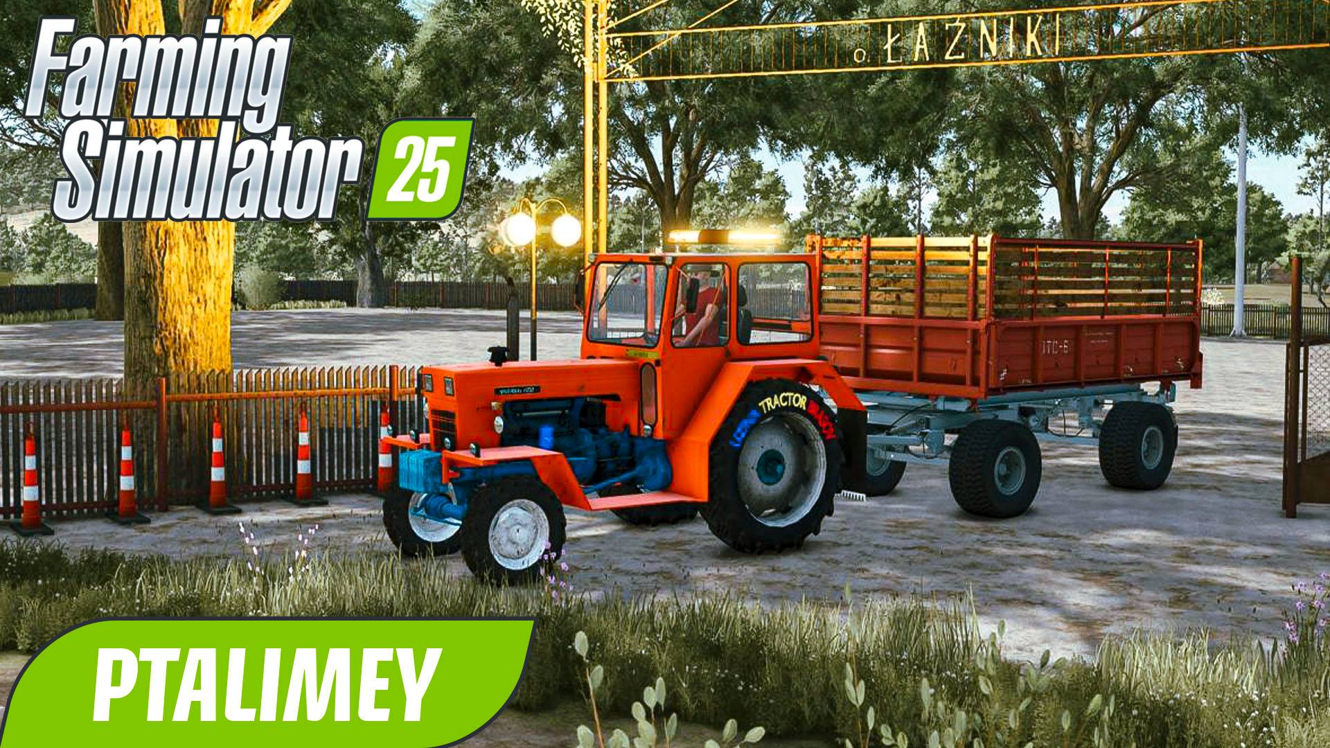 Играем на третьей карте Zielonka 🚜Farming Simulator 25🚜 смотреть онлайн