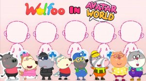 Создаём персонажей Wolfoo в Avatar World 🐺