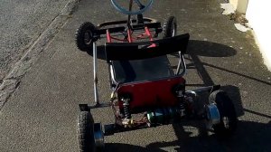 Картинг на моторах от гироскутера