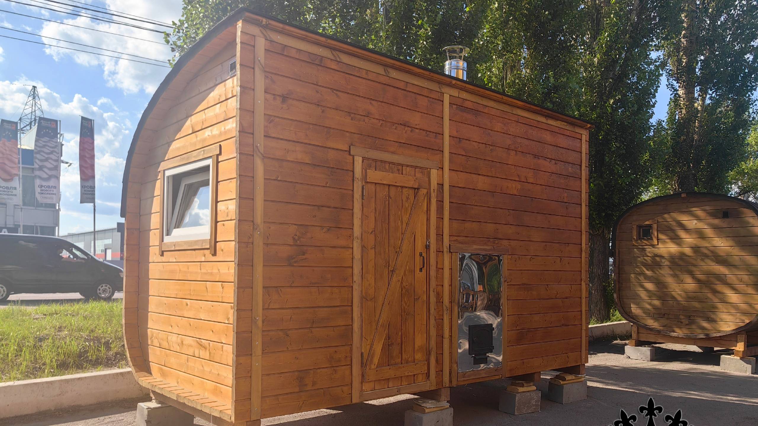 Баня Парус 4х2 - Govoroff смотреть онлайн