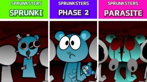 INCREDIBOX SPRUNKI 🦠 | SPRUNKSTERS vs PARASITE MOD vs PH2! 💀🔥 НОВЫЕ УГРОЗЫ! #сезонконтентаRUTUBE