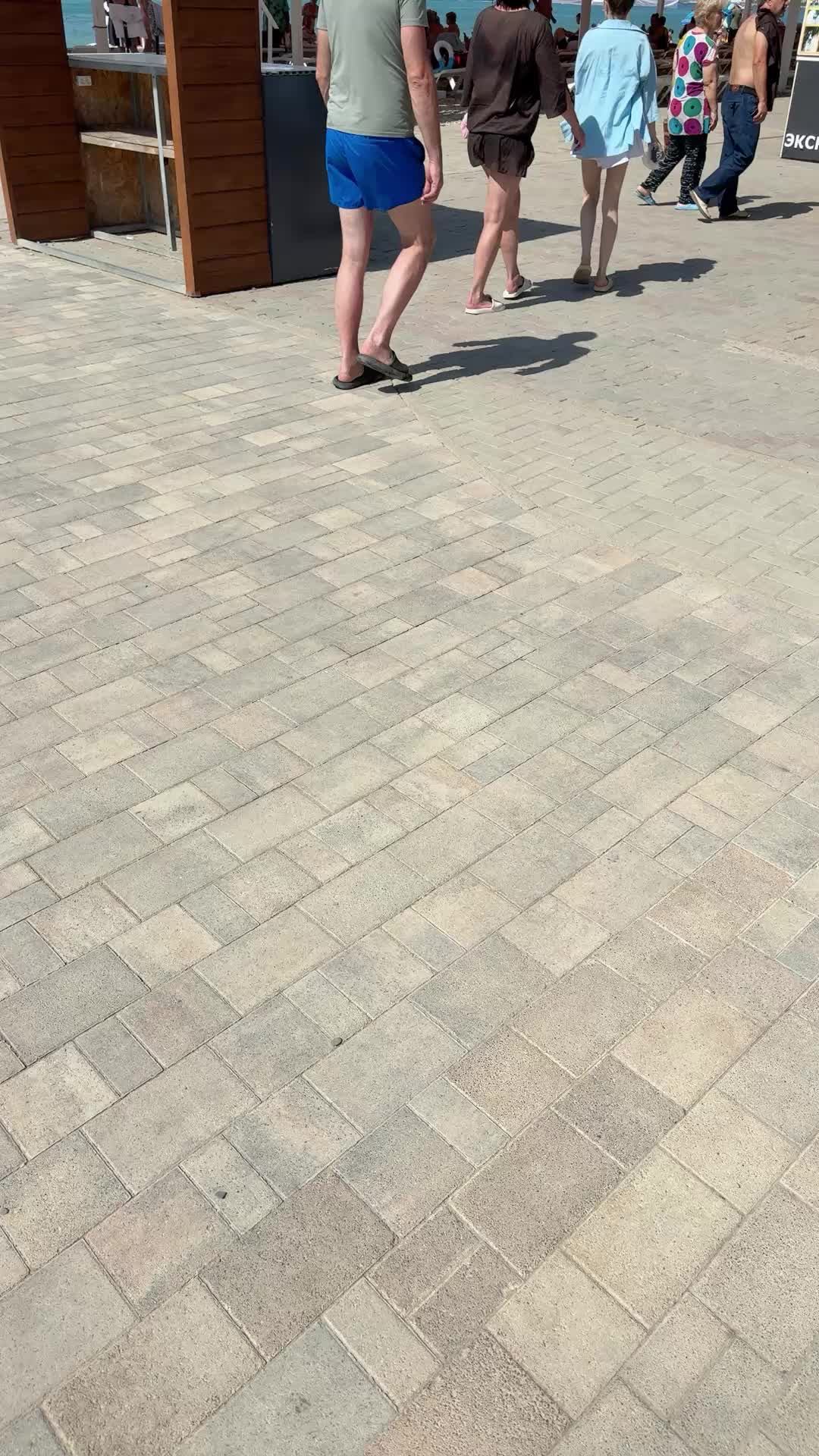 Архипо - Осиповка сейчас. Гуляем по набережной.