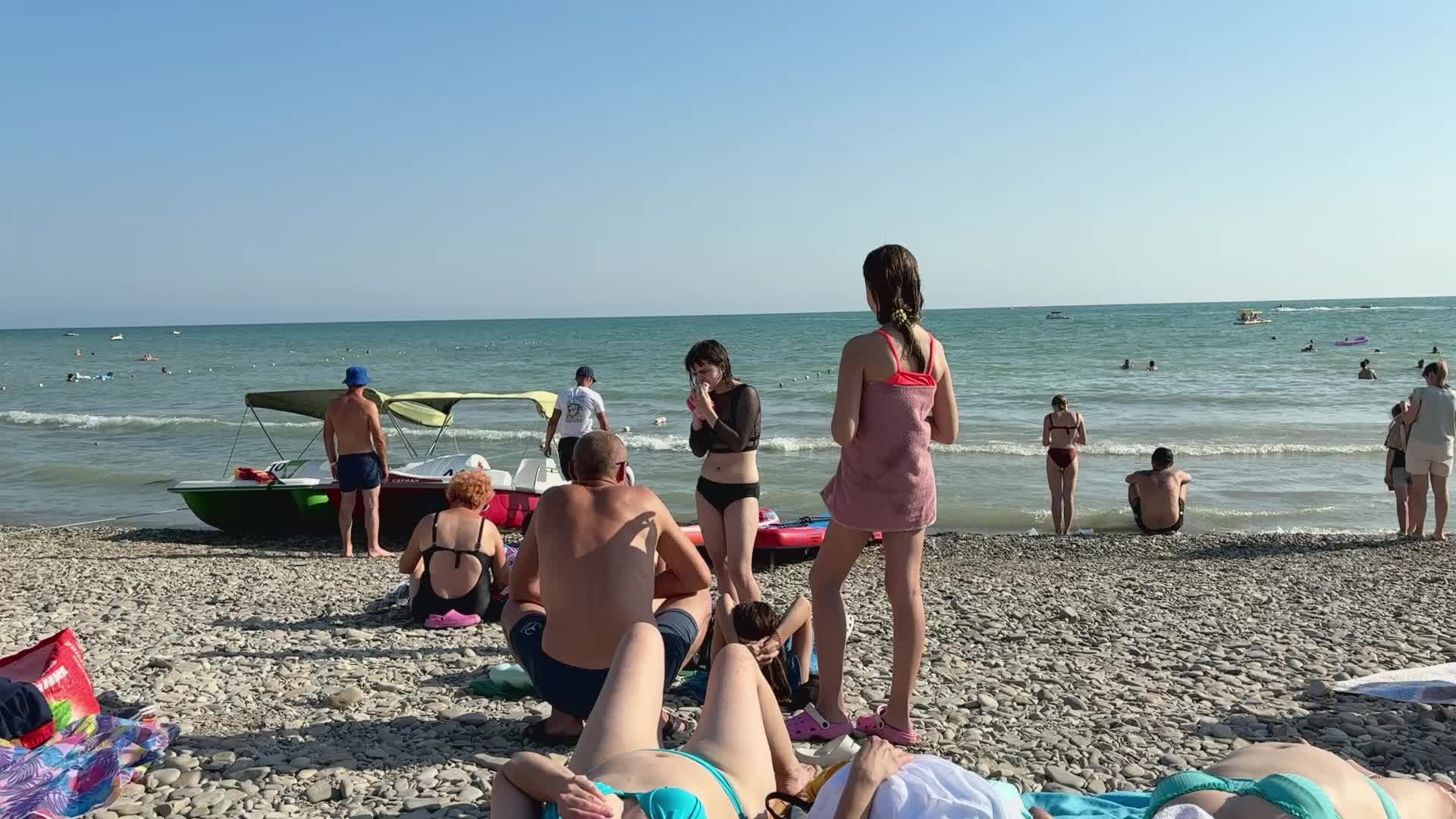 Архипо -Осиповка. Море 12.07.25г. смотреть онлайн