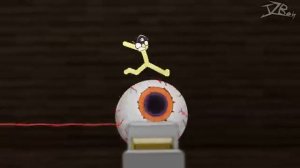 Stickmen vs The Twins - Terraria (Animation)