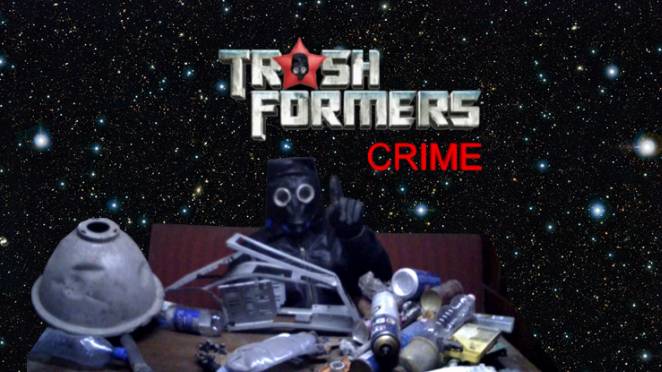 TRASHFORMERS №1 ADVENTURES BEGUN