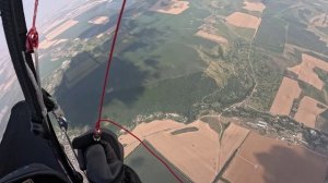 На какой высоте могут летать парапланы без мотора? Сказано словами показано полётным компом Air 7X