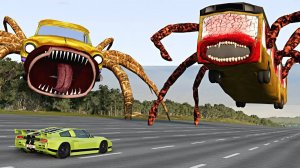 Супер Тест автомобилей на скорость с пожирателем АВТОБУСОВ, ПОЖИРАТЕЛЕМ АВТОМОБИЛЕЙ – BeamNG