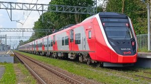 Поездка на ЭС104 038 "Финист". Санкт-Петербург - Гатчина Балтийская