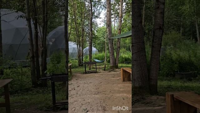 Глэмпинг " Озеро Ле" в Подмосковье смотреть онлайн