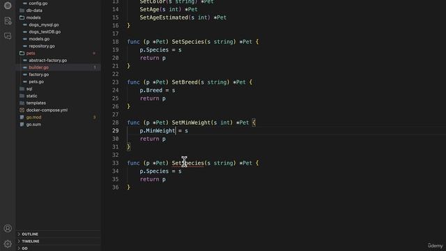56 - Setting up our Builder code смотреть онлайн