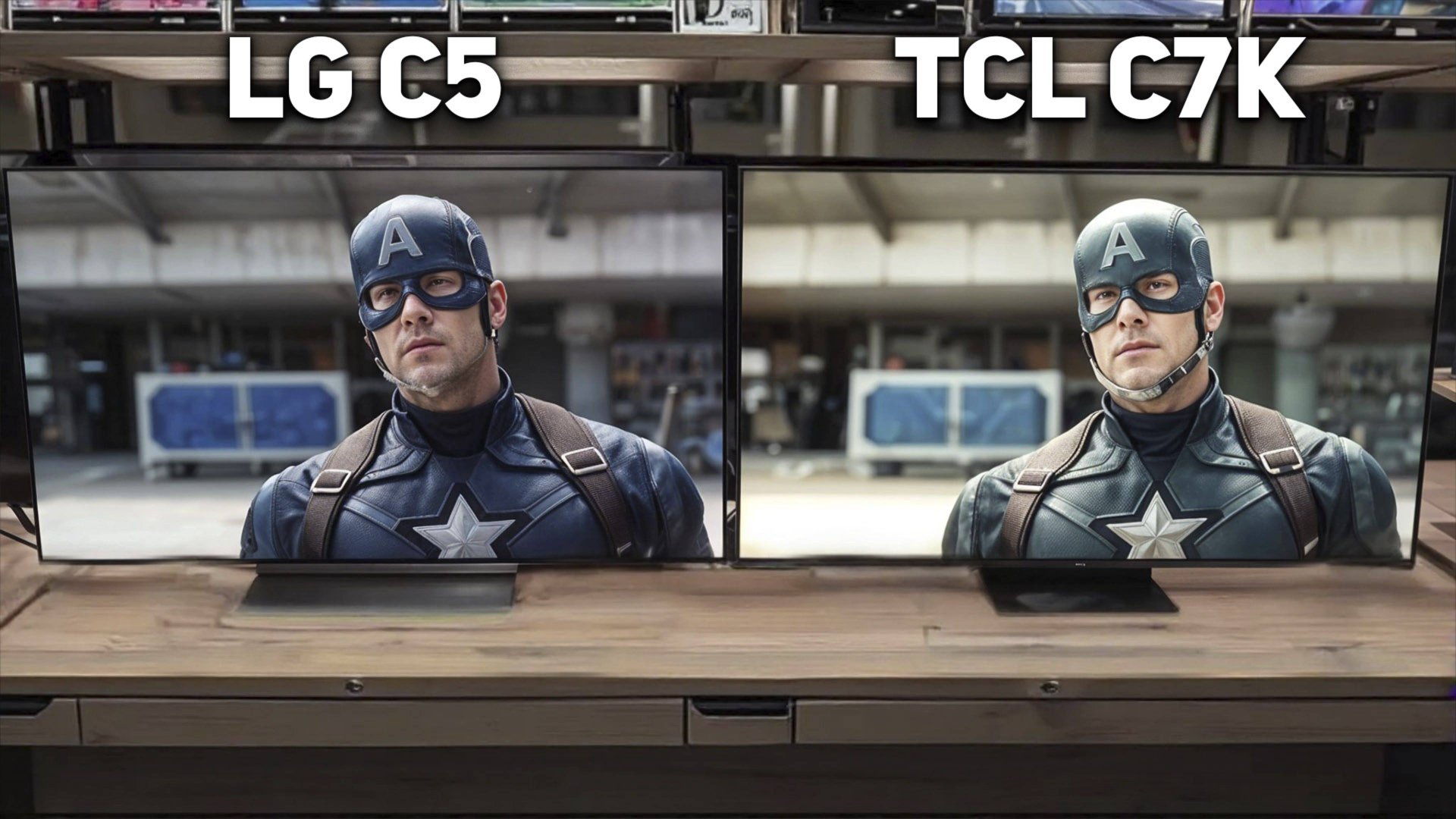 TCL C7K против LG C5 OLED — честное сравнение! Китаец за 85 тысяч против премиума за 165 тысяч! смотреть онлайн