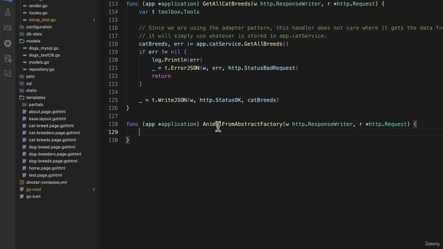 74 - Creating a stub AnimalFromAbstractFactory handler смотреть онлайн