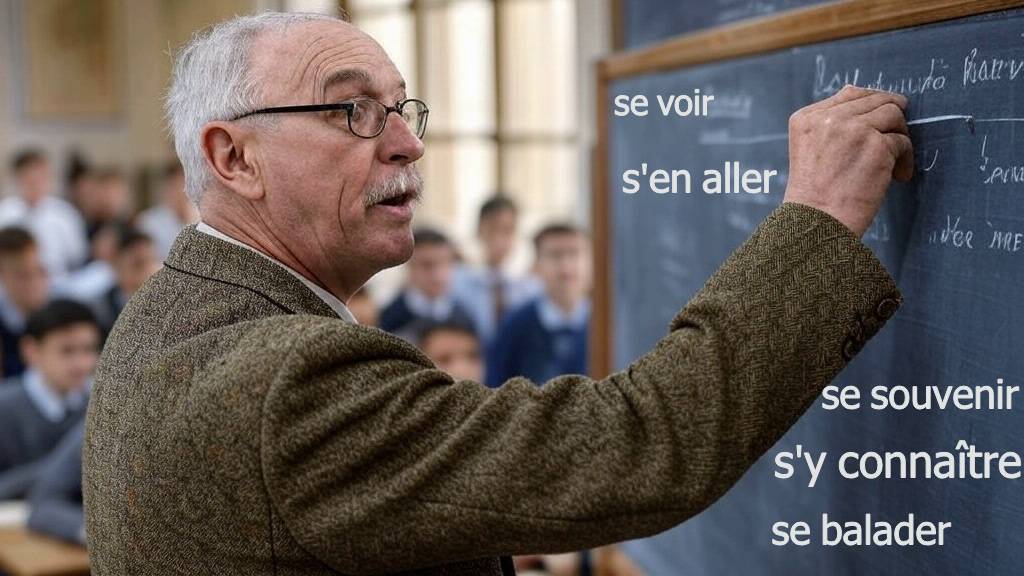 Виды французских возвратных глаголов во французском языке смотреть онлайн